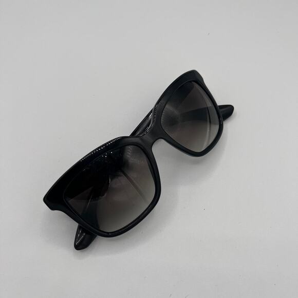 Mui Mui Black Square Sunglasses with Studded Frames - Picture 1 of 8